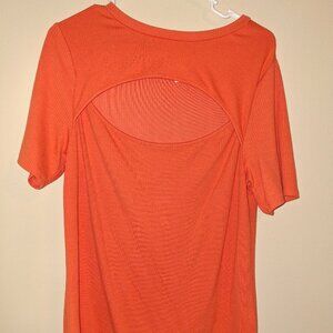 Peek A Boo Salmon / Orange Top!